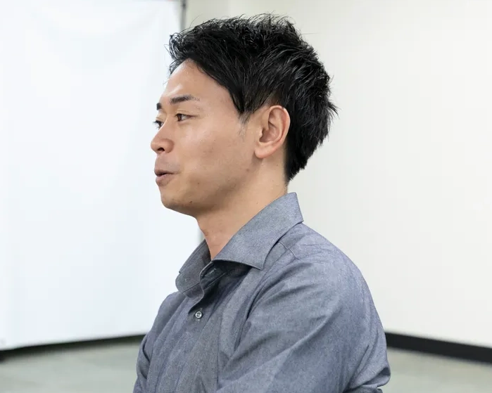 飯川隼斗氏のインタビューでの様子5